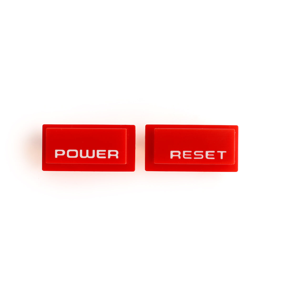 NES Console Power/Reset Buttons [White Text] [Solid Red Button] – Hoskbrew