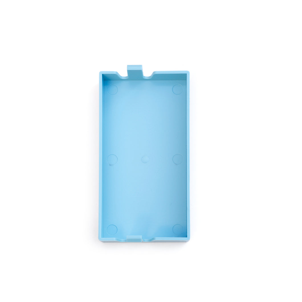 Nintendo NES Front Loader [NES-001] Back Bezel [Light Blue] -Made in t ...