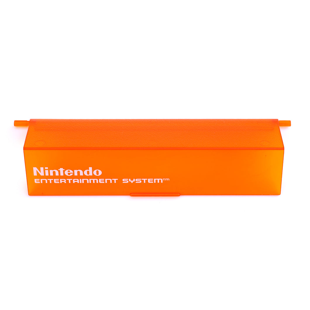 Nintendo NES Front Loader [NES-001] Door Flap [Clear Orange] – Hoskbrew