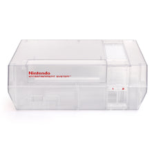 Load image into Gallery viewer, Nintendo NES Front Loader [NES-001] System Shell [Clear]