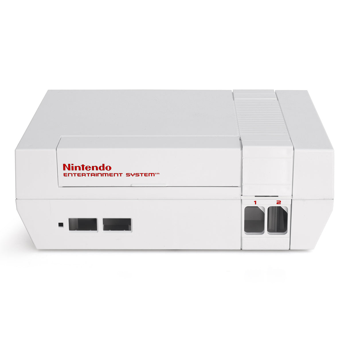 Nintendo NES Front Loader [NES-001] System Shell [Solid White] – Hoskbrew