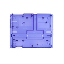 Load image into Gallery viewer, Nintendo NES Front Loader [NES-001] Bottom Shell [Clear Grape]