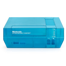 Load image into Gallery viewer, Nintendo NES Front Loader [NES-001] System Shell [Clear Blue]
