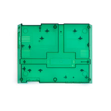Load image into Gallery viewer, Nintendo NES Front Loader [NES-001] Bottom Shell [Clear Green]