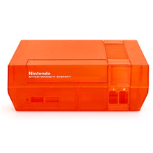 Load image into Gallery viewer, Nintendo NES Front Loader [NES-001] System Shell [Clear Orange]