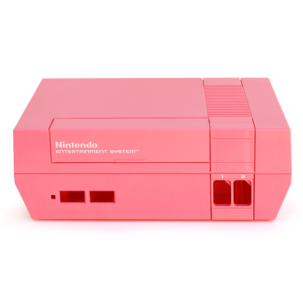 Nintendo NES Front Loader [NES-001] System Shell [Solid Pink] – Hoskbrew