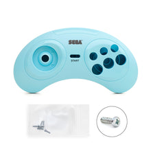 Load image into Gallery viewer, Sega Genesis 6-Button Controller [Solid Light Blue]