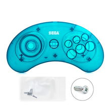Load image into Gallery viewer, Sega Genesis 6-Button Controller [Clear Blue]
