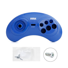 Load image into Gallery viewer, Sega Genesis 6-Button Controller [Solid Dark Blue]