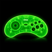 Load image into Gallery viewer, Sega Genesis 6-Button Controller [Glow in the Dark]