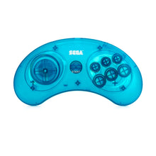 Load image into Gallery viewer, Sega Genesis 6-Button Controller Buttons [Clear Blue]