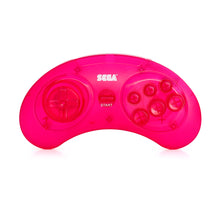 Load image into Gallery viewer, Sega Genesis 6-Button Controller Buttons [Clear Red]