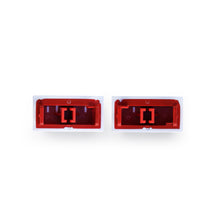 Load image into Gallery viewer, NES Console Power/Reset Buttons [Red Text] [Solid White Button]