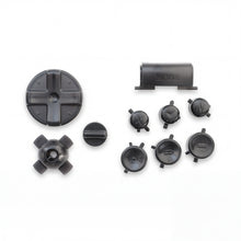 Load image into Gallery viewer, Sega Genesis 6-Button Controller Buttons [Clear Black]