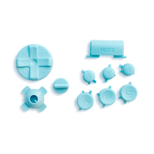 Load image into Gallery viewer, Sega Genesis 6-Button Controller Buttons [Solid Light Blue]