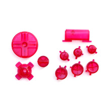 Load image into Gallery viewer, Sega Genesis 6-Button Controller Buttons [Clear Red]