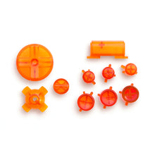 Load image into Gallery viewer, Sega Genesis 6-Button Controller Buttons [Clear Orange]