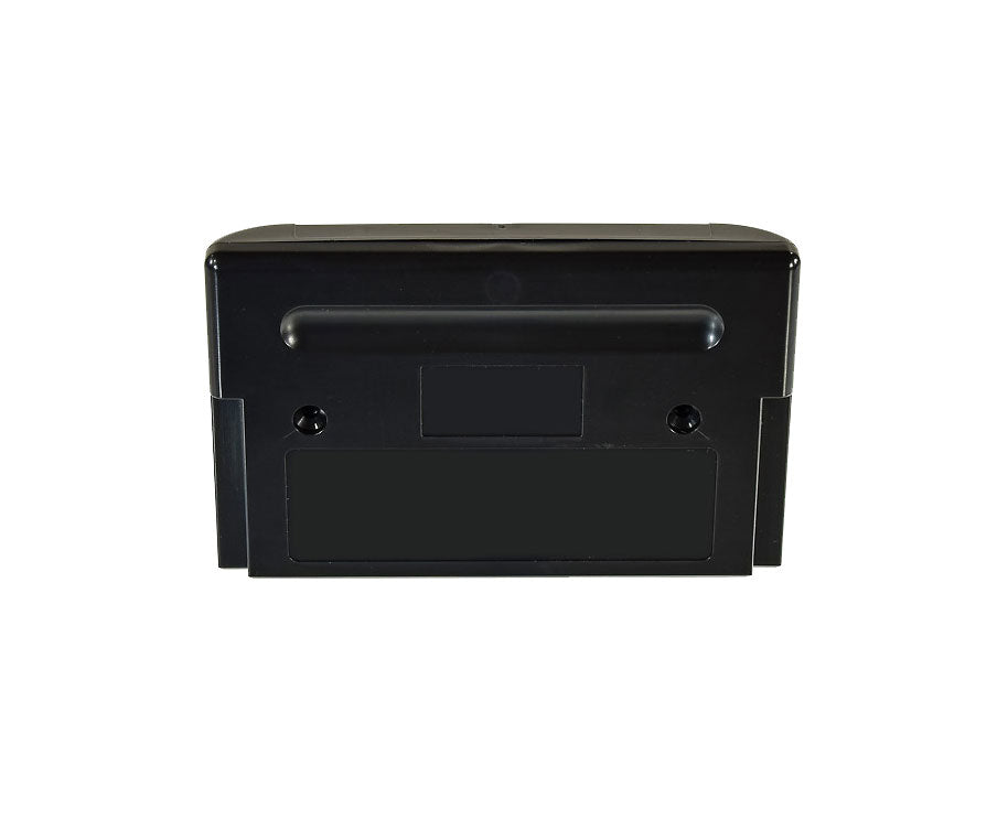 Sega Genesis Cartridge Shell [Black] [No Logo]