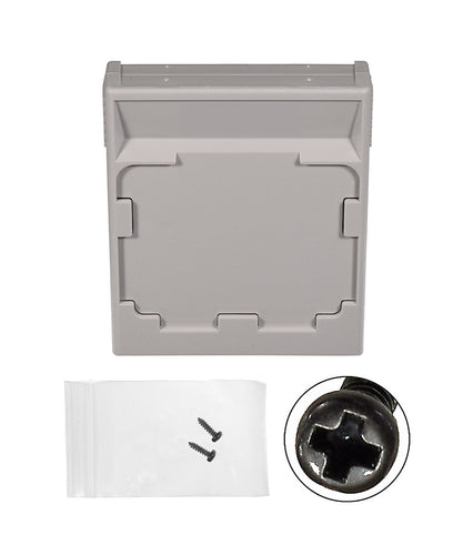 ColecoVision Game Cartridge Shell [Solid Gray] [No Logo]