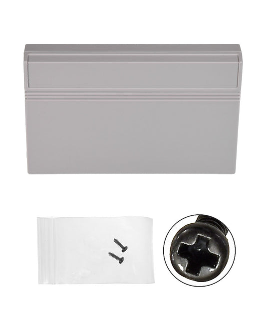 Sega Master System Cartridge Shell [Gray] [No Logo]