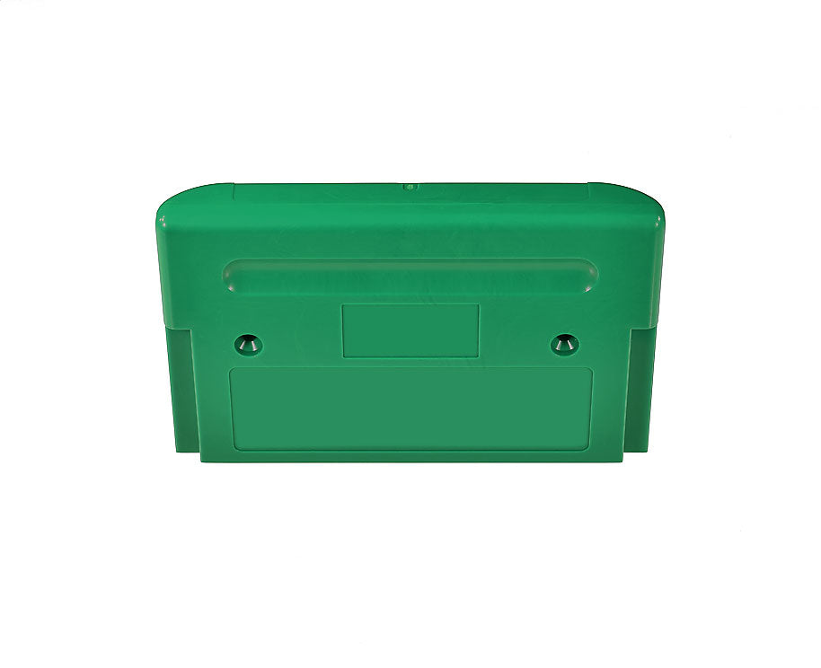 Sega Genesis Cartridge Shell [Green] [No Logo]
