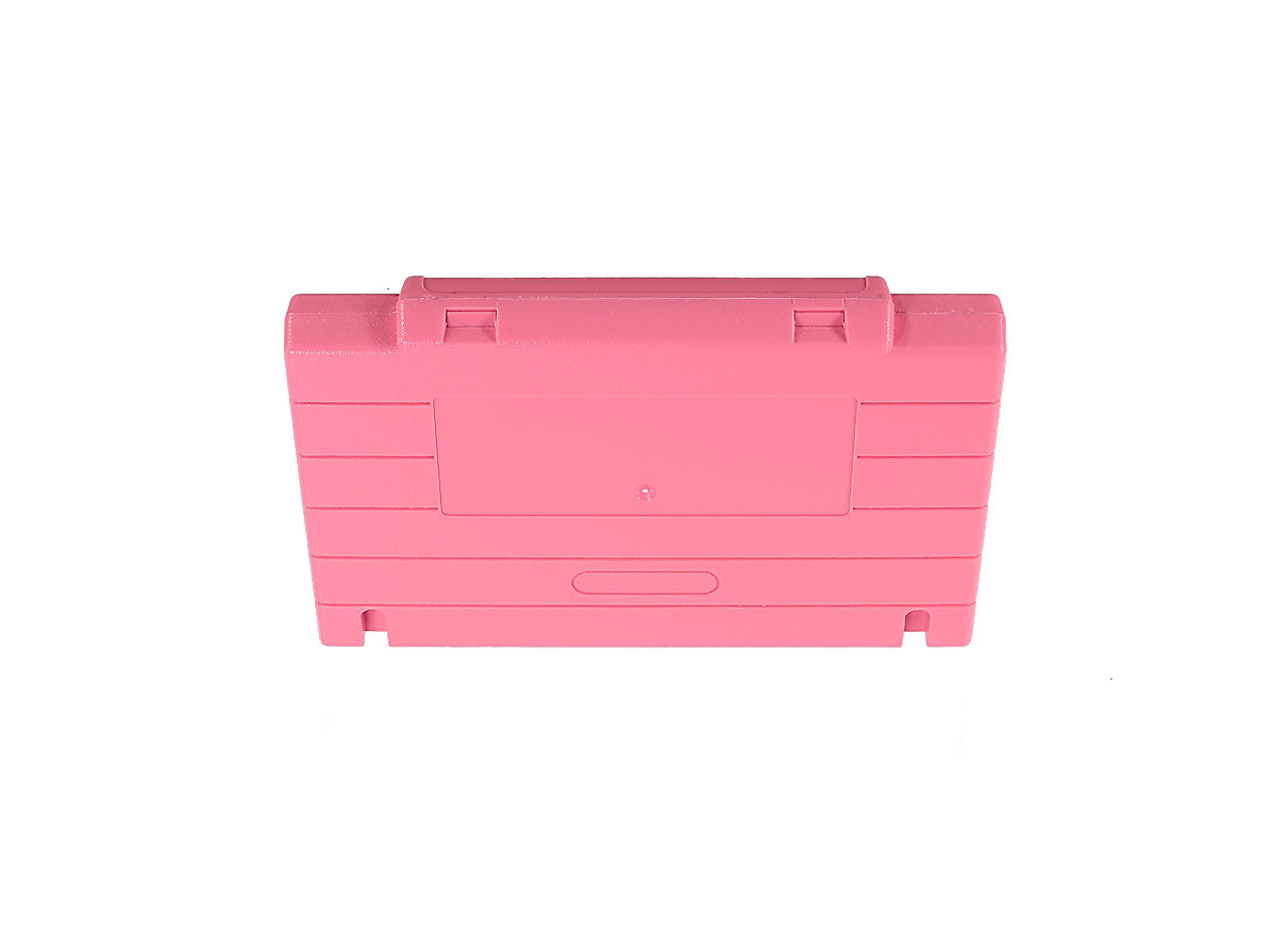 Super Nintendo [SNES] Game Cartridge Shell [Non FX] [Solid Pink] [No Logo]