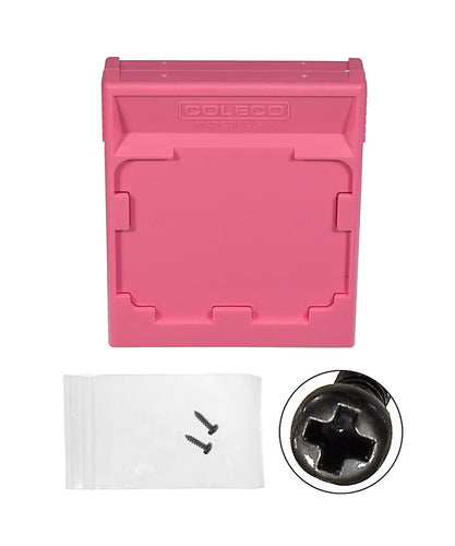 ColecoVision Game Cartridge Shell [Solid Pink] [With Logo]