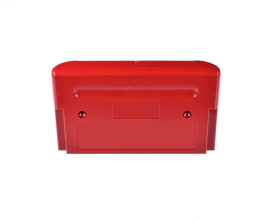 Sega Genesis Cartridge Shell [Solid Red] [No Logo]