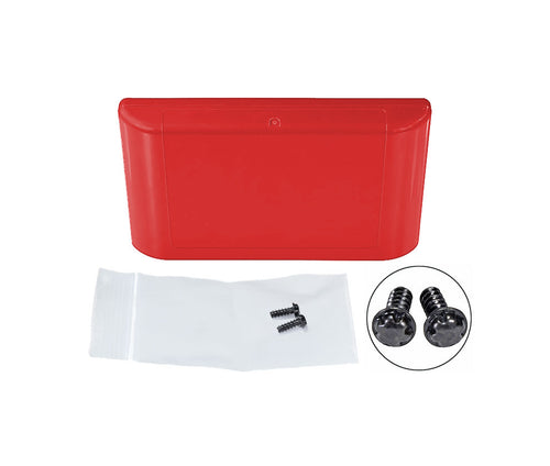 Sega Genesis Cartridge Shell [Solid Red] [No Logo]