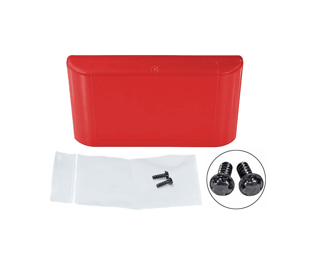 Sega Genesis Cartridge Shell [Solid Red] [No Logo]