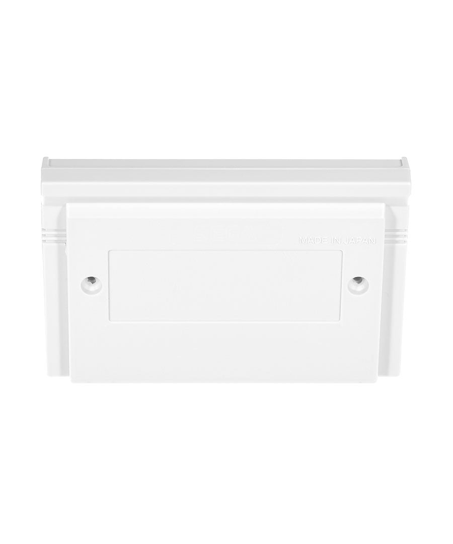 Sega Master System Cartridge Shell [White] [With Logo]