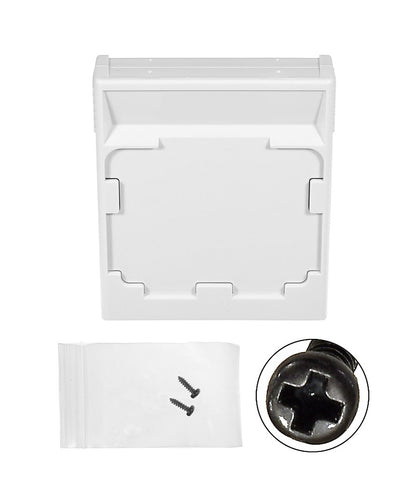 ColecoVision Game Cartridge Shell [Solid White] [No Logo]