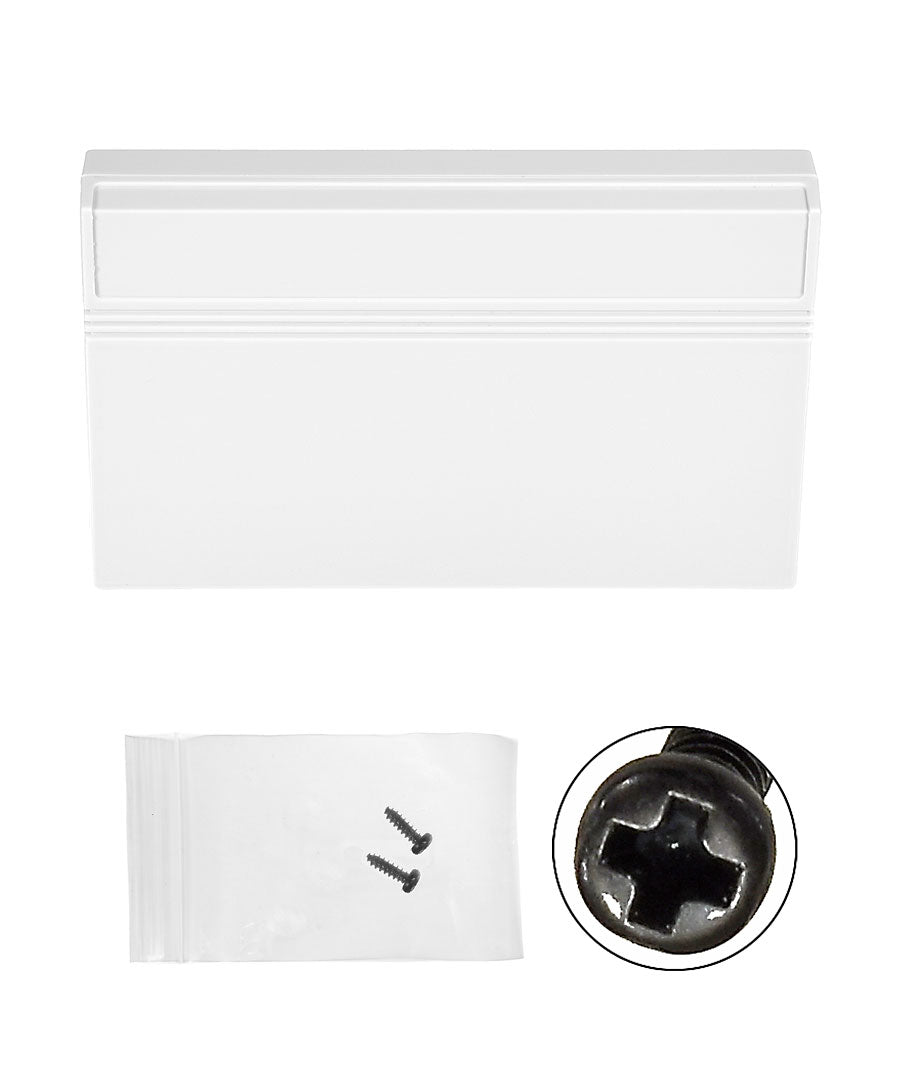 Sega Master System Cartridge Shell [White] [With Logo]