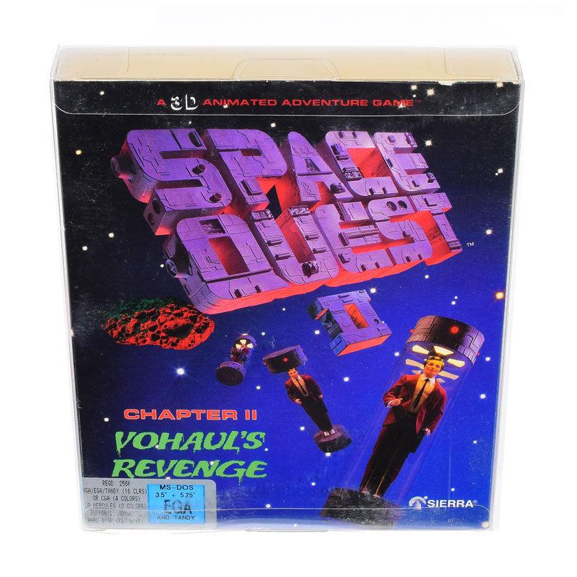 Space Quest Chapter 2: Vohaul's Revenge Game Box Protector [183x32x229mm]