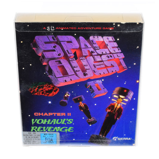 Space Quest Chapter 2: Vohaul's Revenge Game Box Protector [183x32x229mm]
