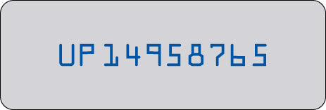 Super Nintendo Console Serial Label [European Variant]