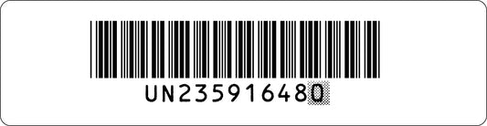 Super Nintendo Console Serial Number With Barcode Label