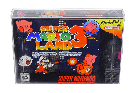 Super Nintendo SNES Game Box Protector [Standard Size]