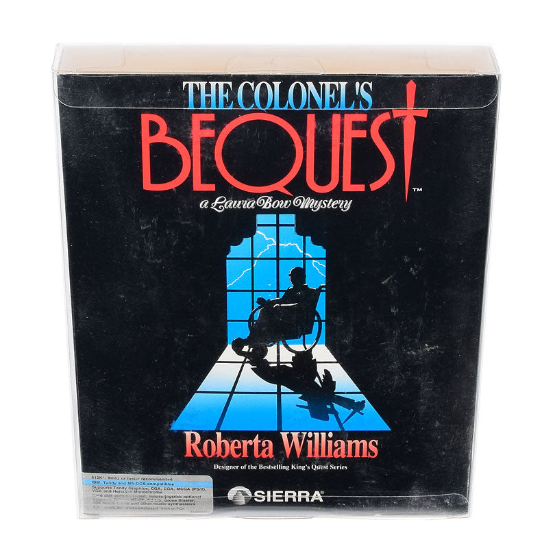 The Colonel's Bequest: A Laura Bow Mystery Game Box Protector