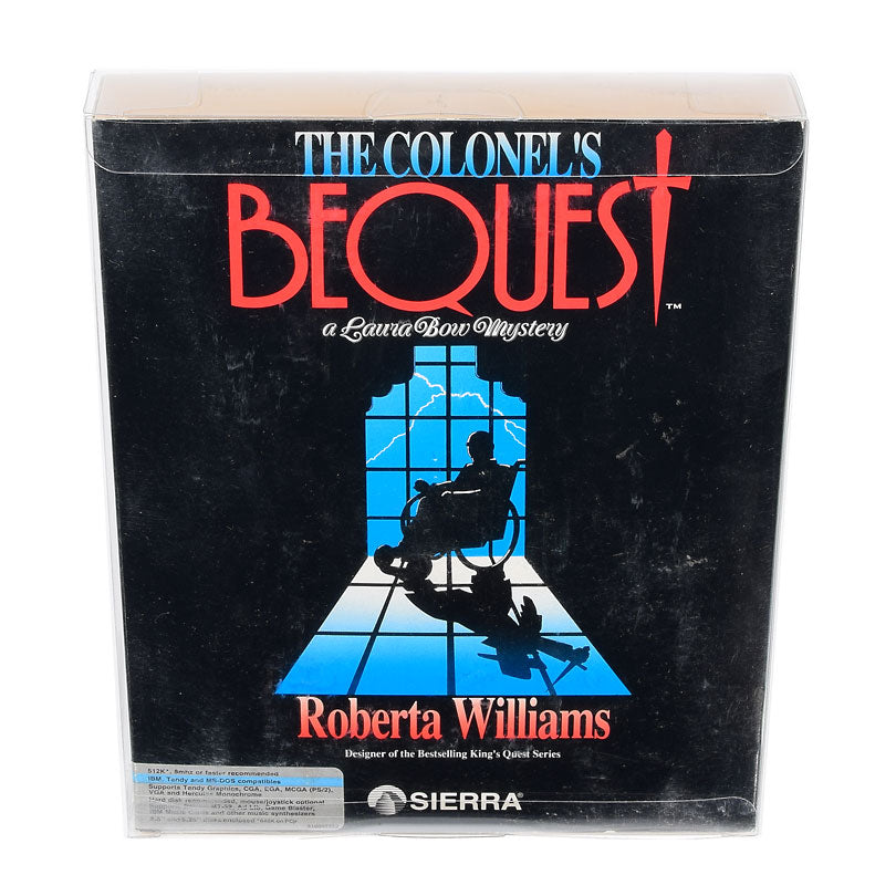 The Colonel's Bequest: A Laura Bow Mystery Game Box Protector [183x32x229mm]