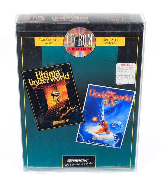 2 in 1 [Ultima Underworld + Ultima Underworld 2] Game Box Protector [182x46x237mm]