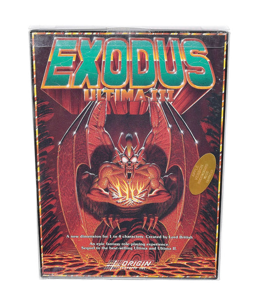 Ultima 3: Exodus Game Box Protector [181x29x255mm]