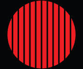 Magic Mike II: The Talking Robot Label [Circle with Black Stripes]