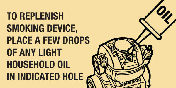 Magic Mike II: The Talking Robot Label [Smoke-Oil]