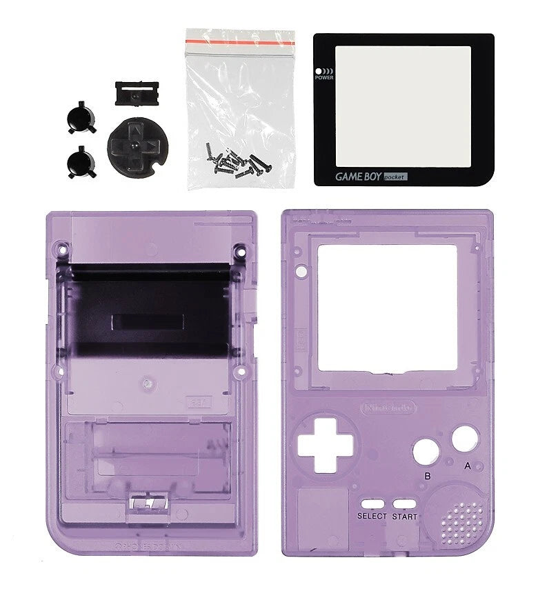GameBoy Pocket Console Shell [Atomic Purple]