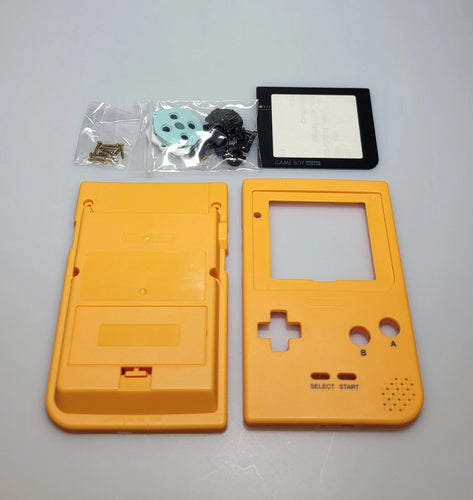 GameBoy Pocket Console Shell [Dark Yellow]