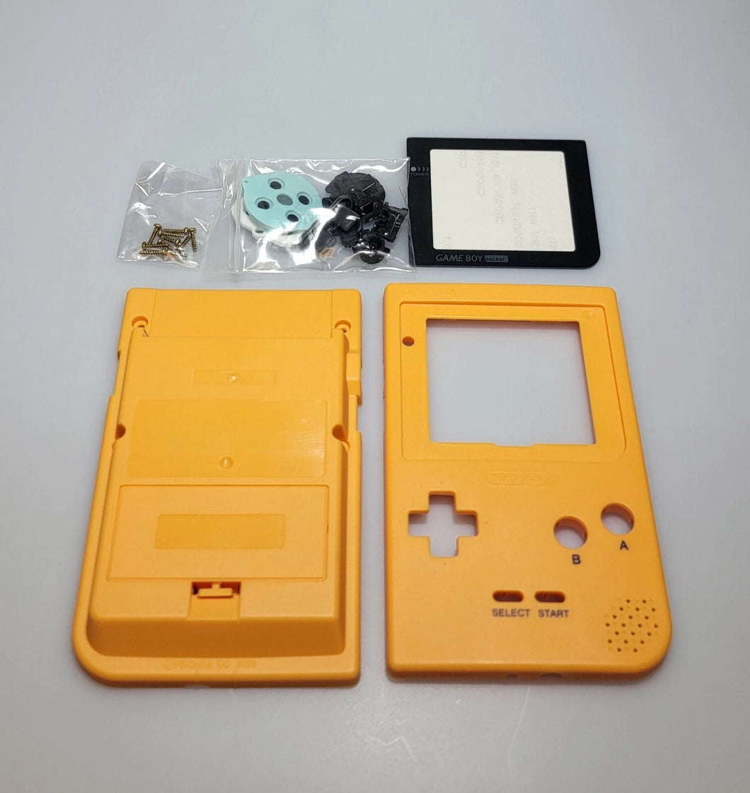 GameBoy Pocket Console Shell [Dark Yellow]