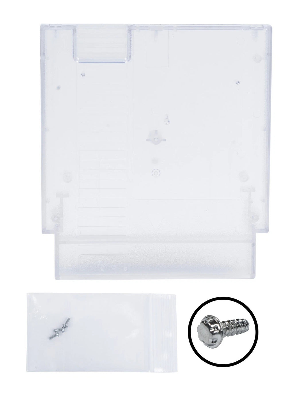 NES Game Cartridge [Clear] [With Logo]