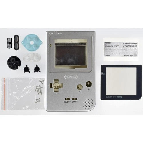 GameBoy Pocket Console Shell [Silver]