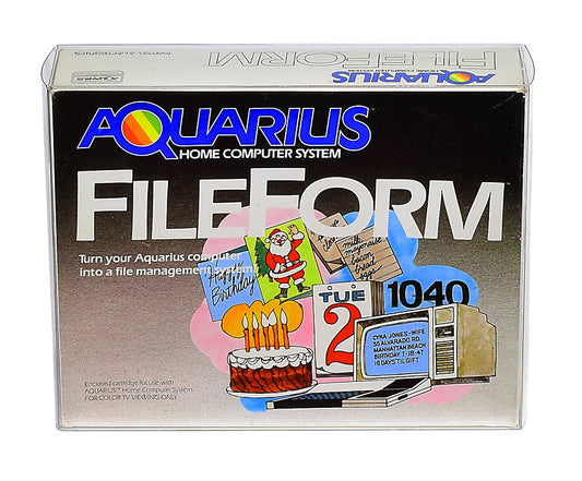 Aquarius Fileform & FinForm Game Box Protector [163x52x205mm]
